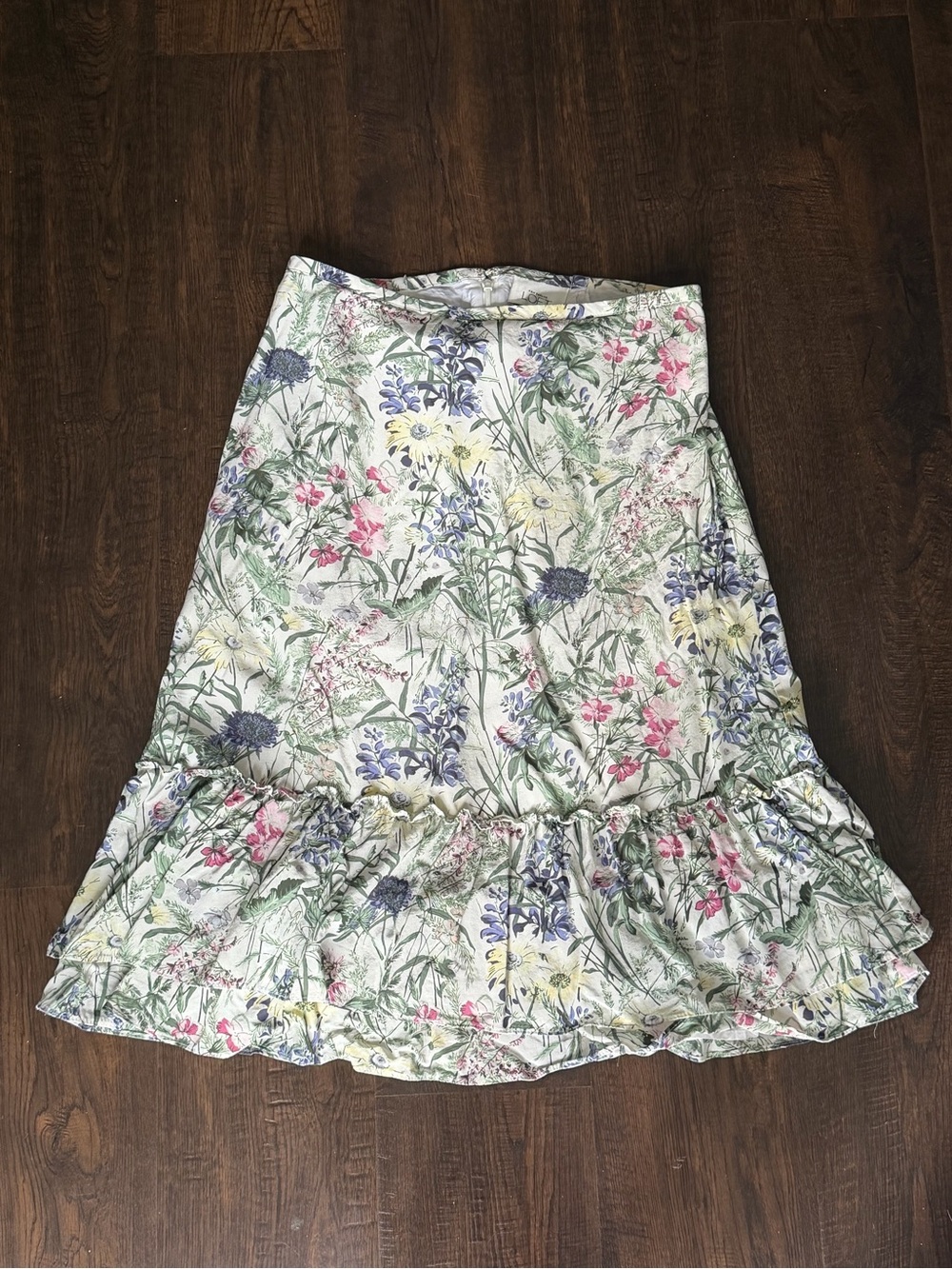 Ann Taylor Loft Floral Skirt